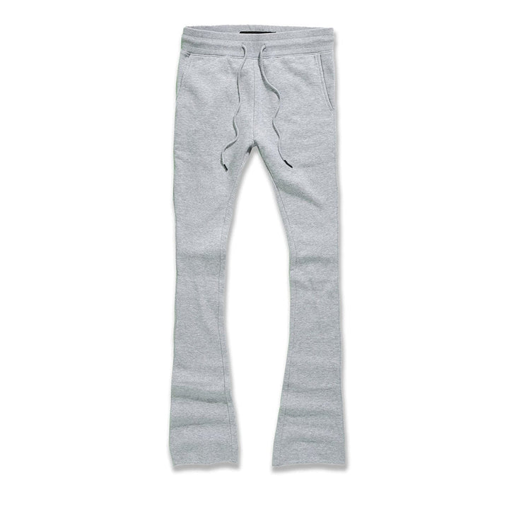 Jordan Craig Men Uptown Stacked Sweatpants (Heather Grey)-Nexus Clothing