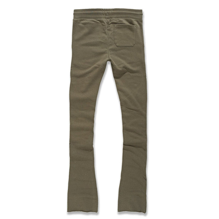 Jordan Craig Men Uptown Stacked Sweatpants (Olive)-Nexus Clothing