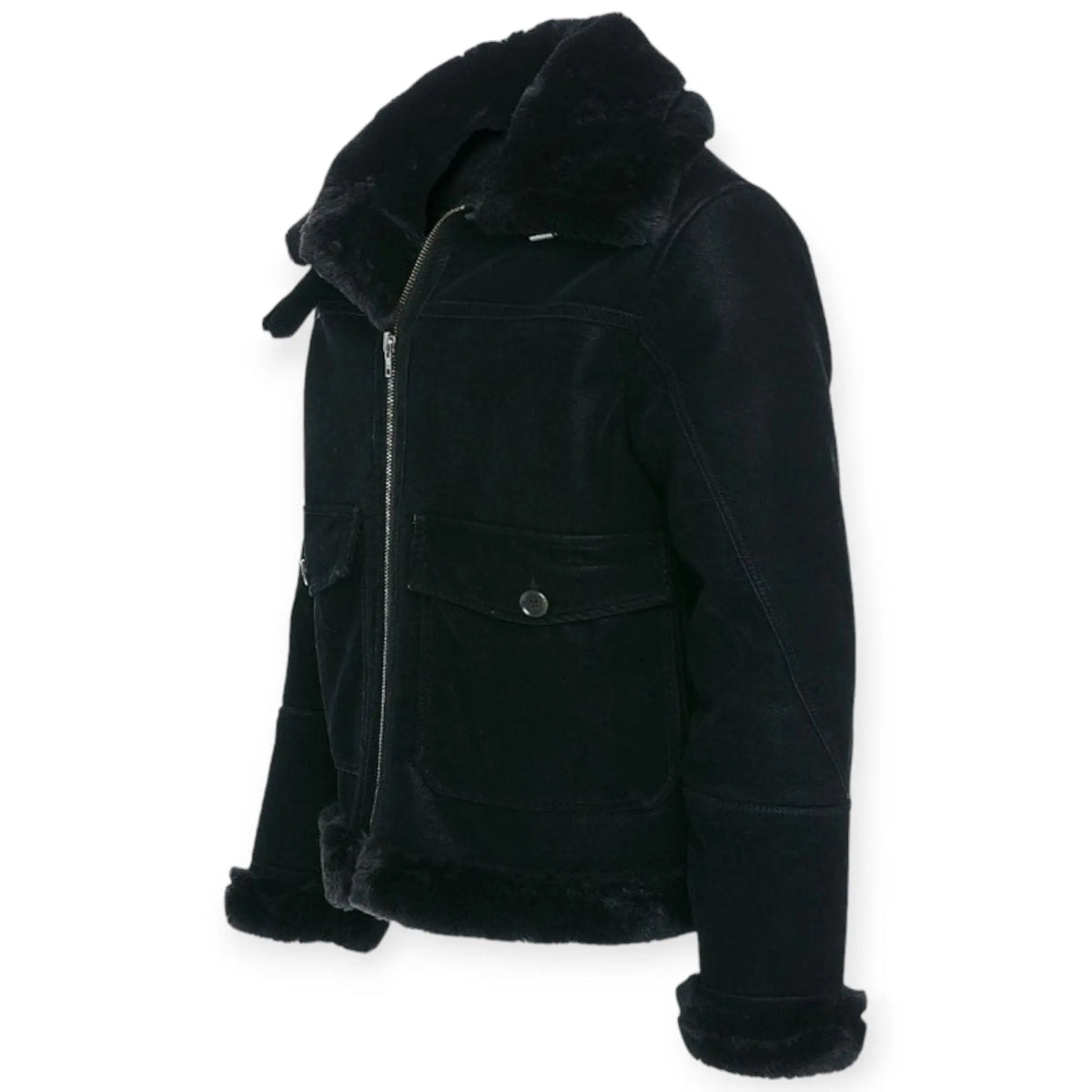 Jordan Craig Jackets Men Vienna Fur Bomber (Black)