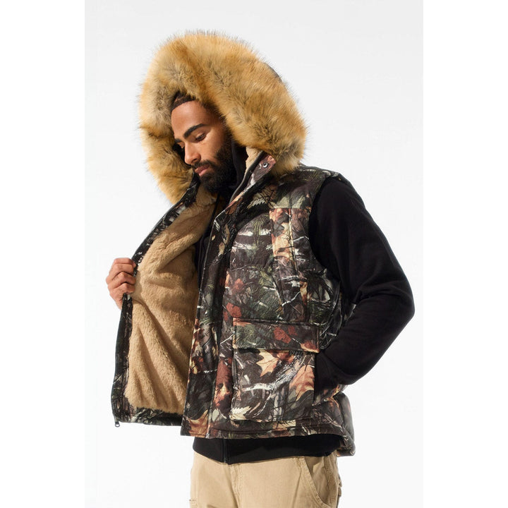 Jordan Craig Men Yukon Fur Lined Vest (Real Tree)-Nexus Clothing