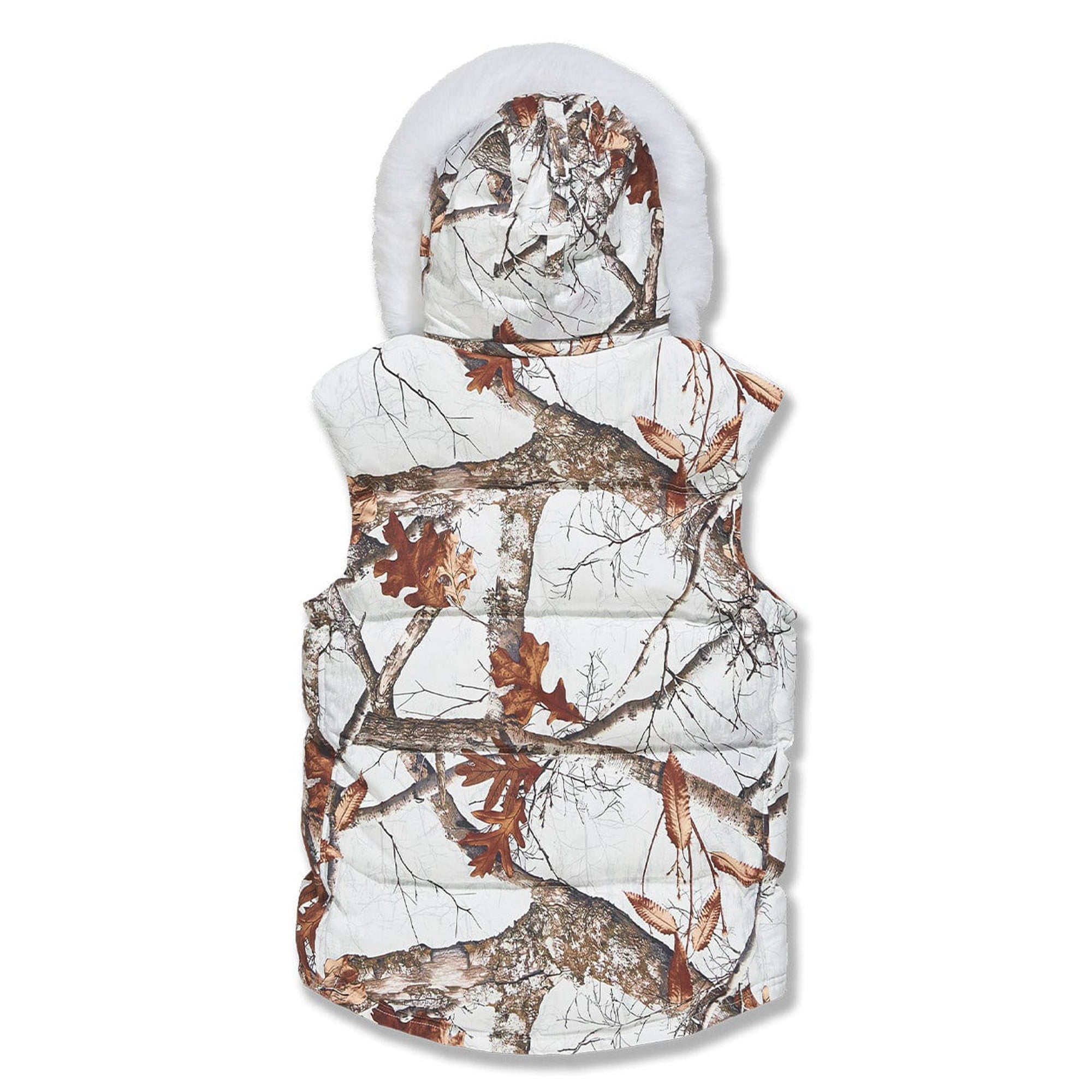 Jordan Craig Men Yukon Fur Lined Vest (Snow Camo)-Nexus Clothing