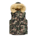 Jordan Craig Men Yukon Fur Lined Vest - Ut - Vintage Camo.
