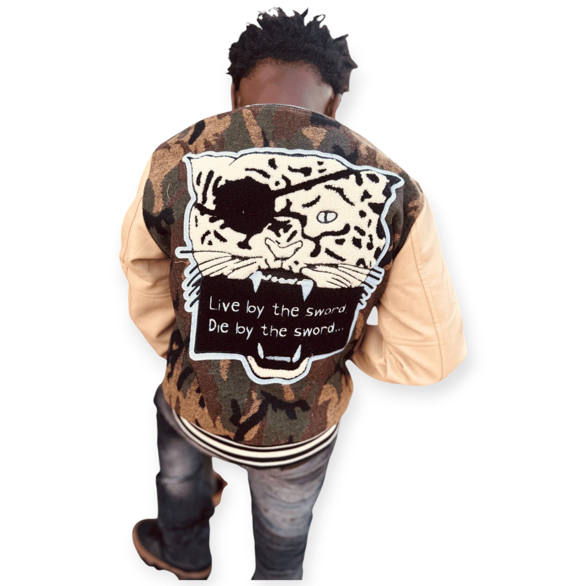 Jordan Craig kids Varsity Jacket Life of Vice (Vintage Camo)
