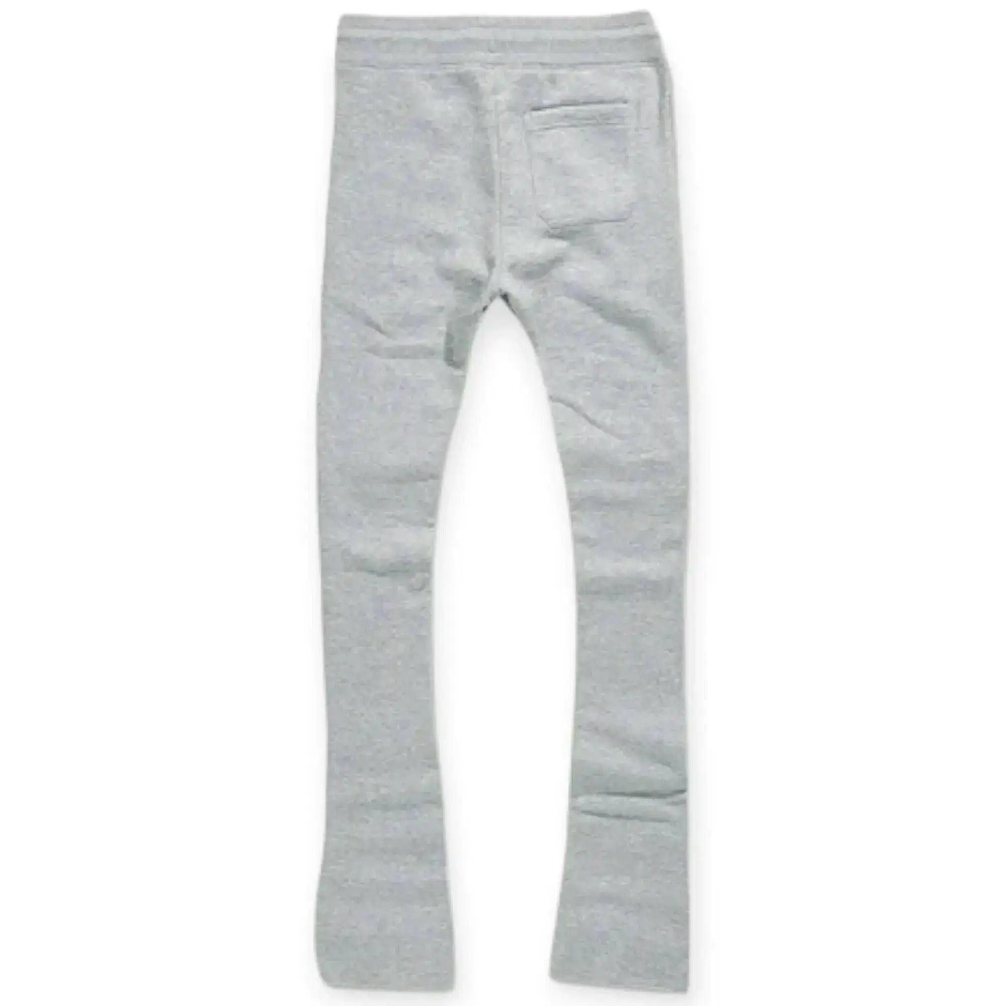 Jordan Craig kids Boys Uptown Stacked Fleece Sweatpants (Heather Grey)-Nexus Clothing