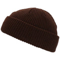 KB Ethos Men Classic Warm Winter Fisherman Beanie Hat (Brown)