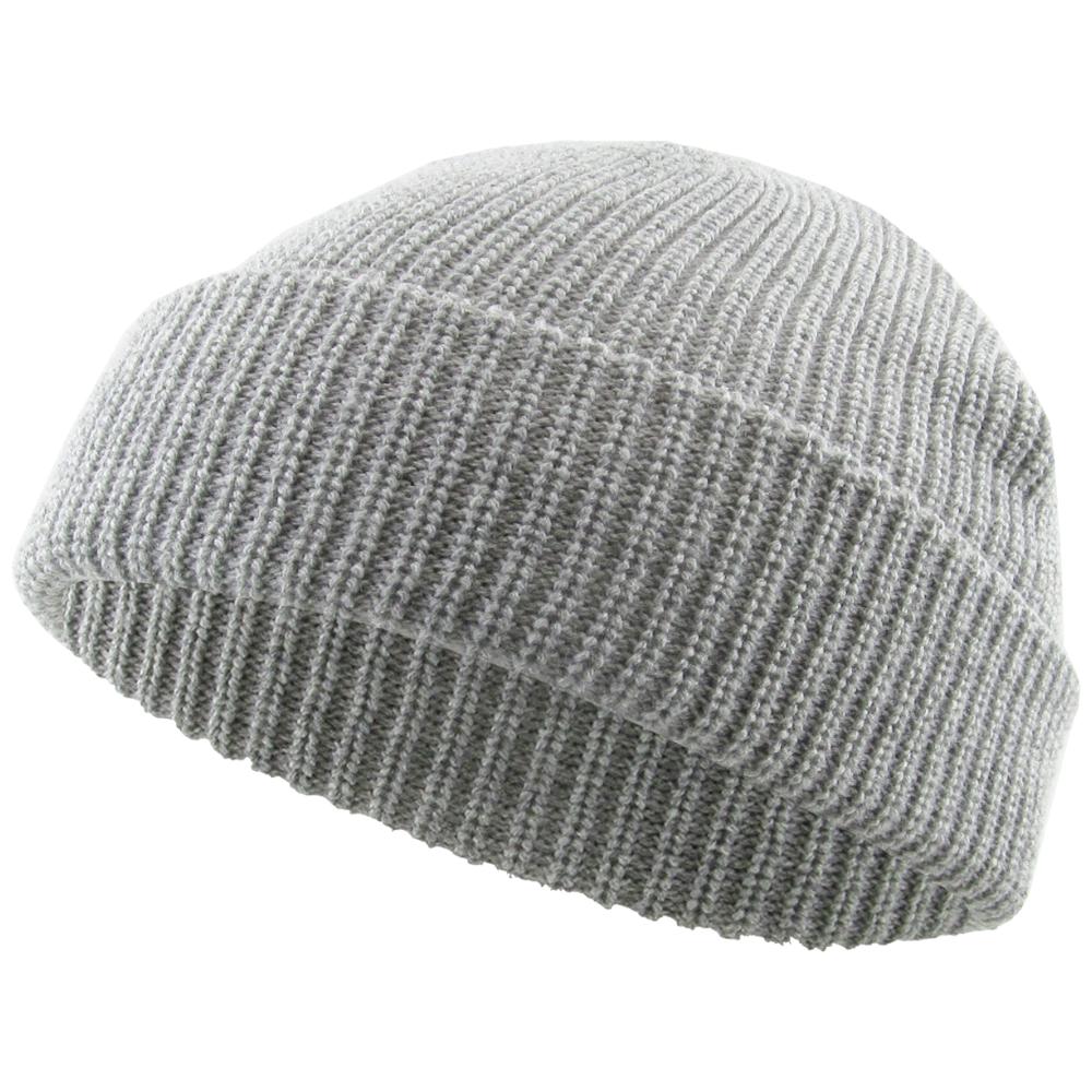 KB Ethos Men Classic Warm Winter Fisherman Beanie Hat (Light Grey)-Light Grey-OneSize-Nexus Clothing