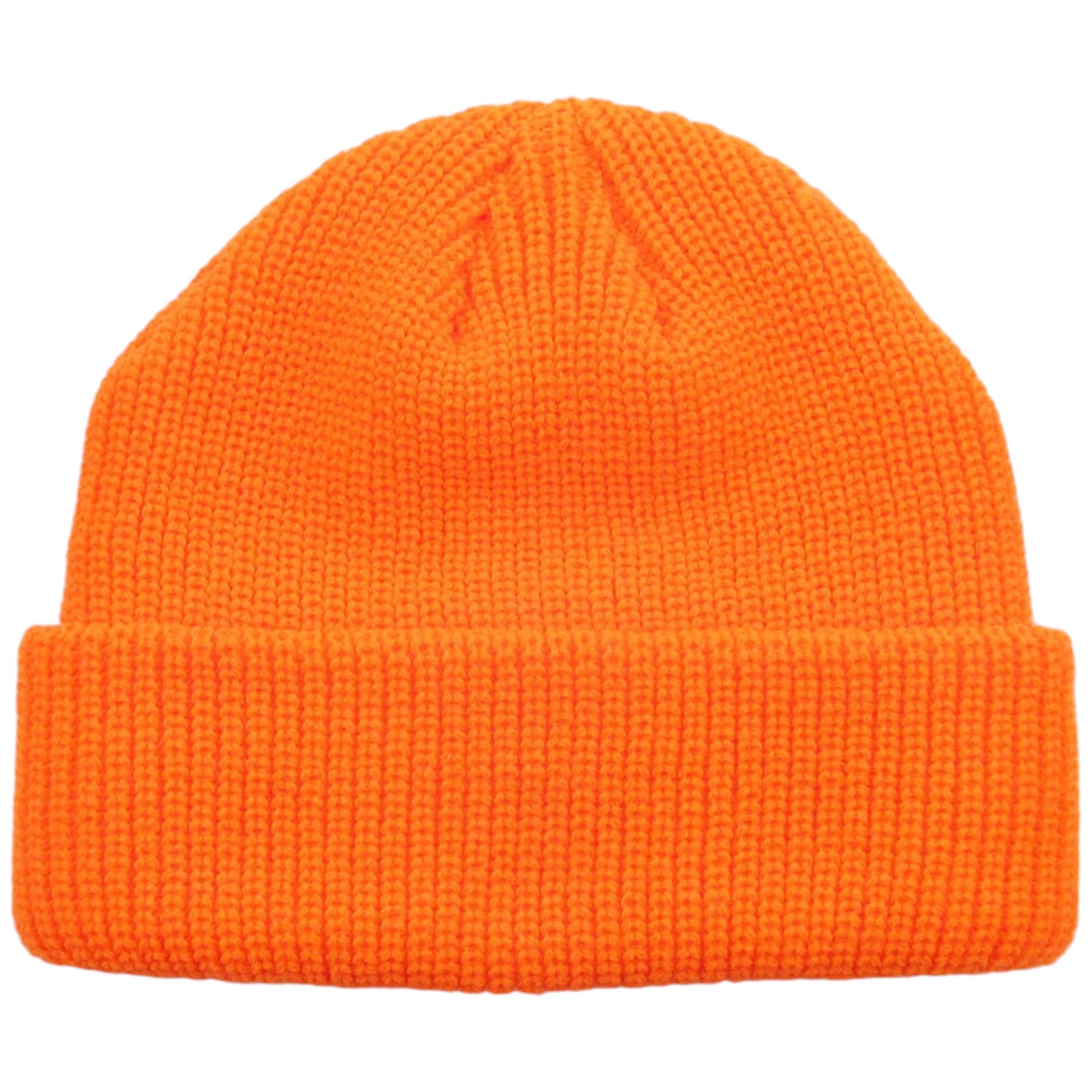 KB Ethos Men Classic Warm Winter Fisherman Beanie Hat (Neon Orange)-Neon Orange-OneSize-Nexus Clothing