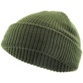 KB Ethos Men Classic Warm Winter Fisherman Beanie Hat (Olive)