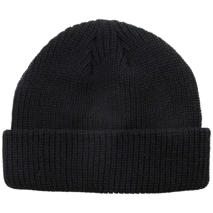 KB Ethos Men Classic Warm Winter Fisherman Beanie Hats Acrylic Ribbed Knit Cuff Daily Cap (Black)-Nexus Clothing