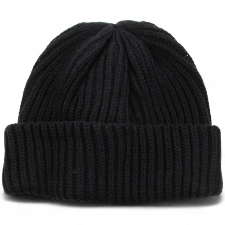 KB Ethos Men Ribbed Beanie (Black)-Nexus Clothing