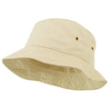KB Ethos Men Solid Bucket Hat (Ivory)