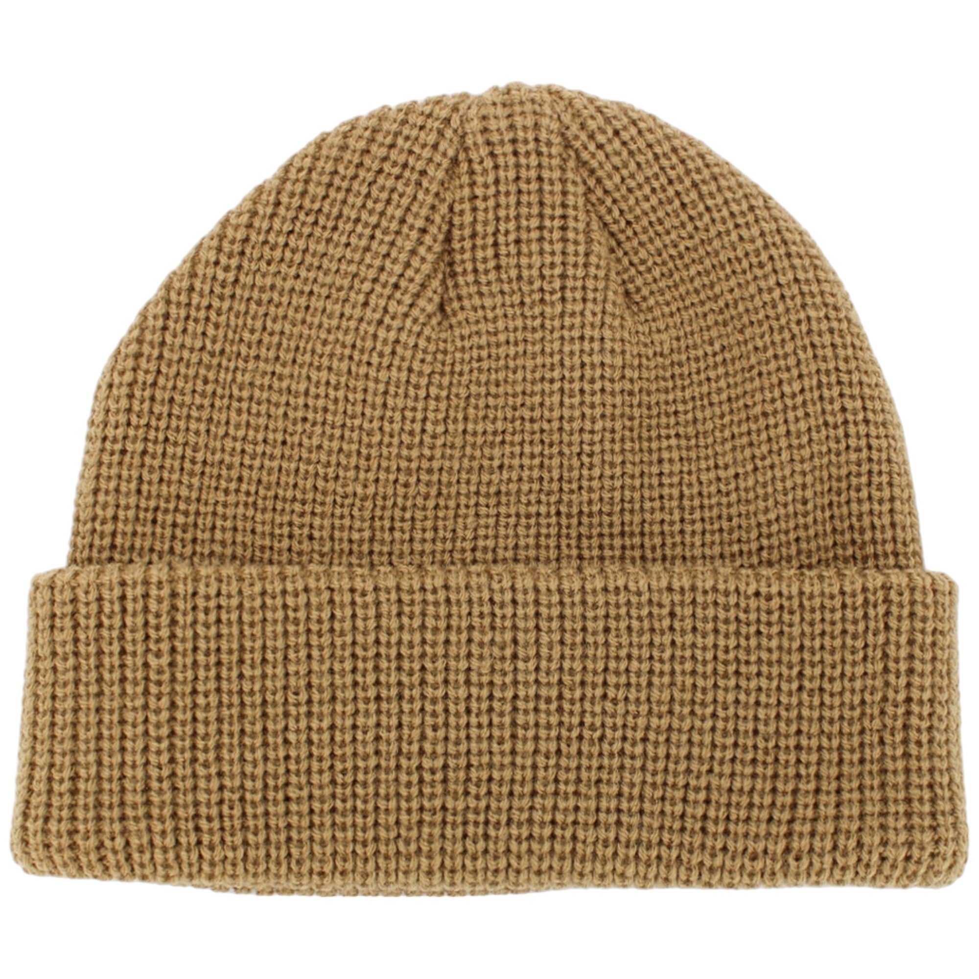 KB Ethos Unisex Classic Warm Winter Fisherman Beanie Hat (Khaki)-Khaki-OneSize-Nexus Clothing