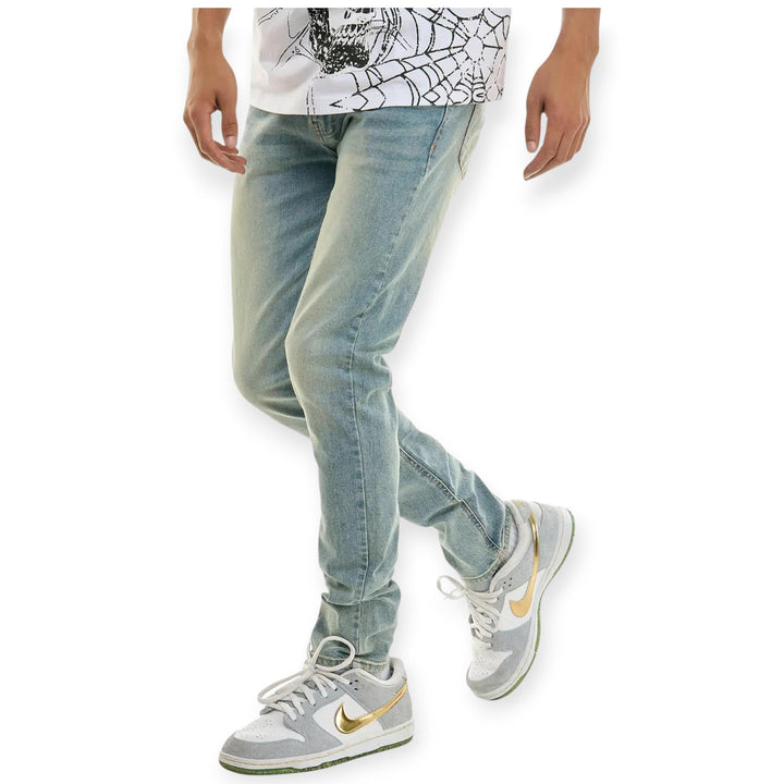 KDNK Men Jeans Basic Denim(Light Blue) – Nexus Clothing