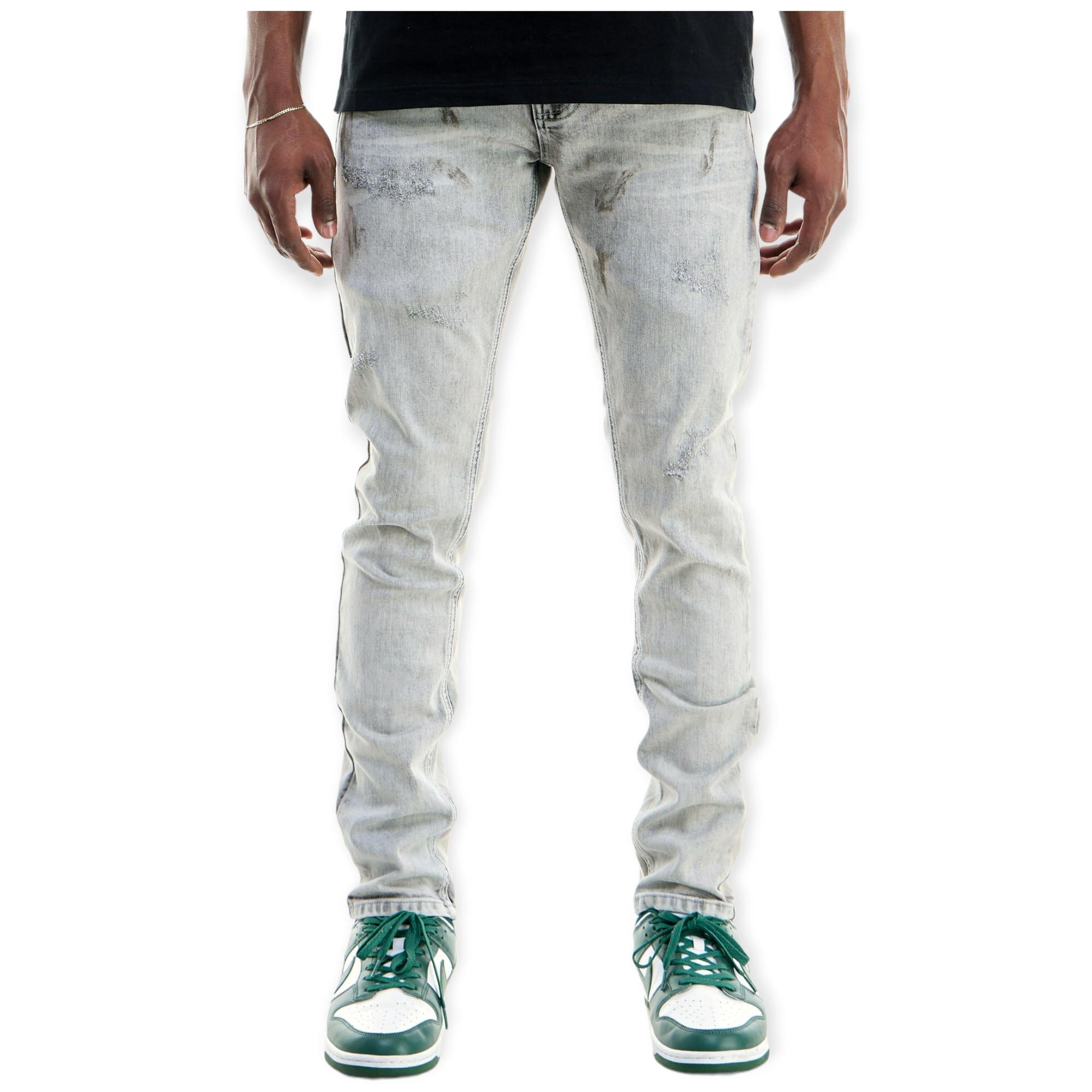 KNDK Men Smoky Jeans (Grey)-Grey-44W X 32L-Nexus Clothing