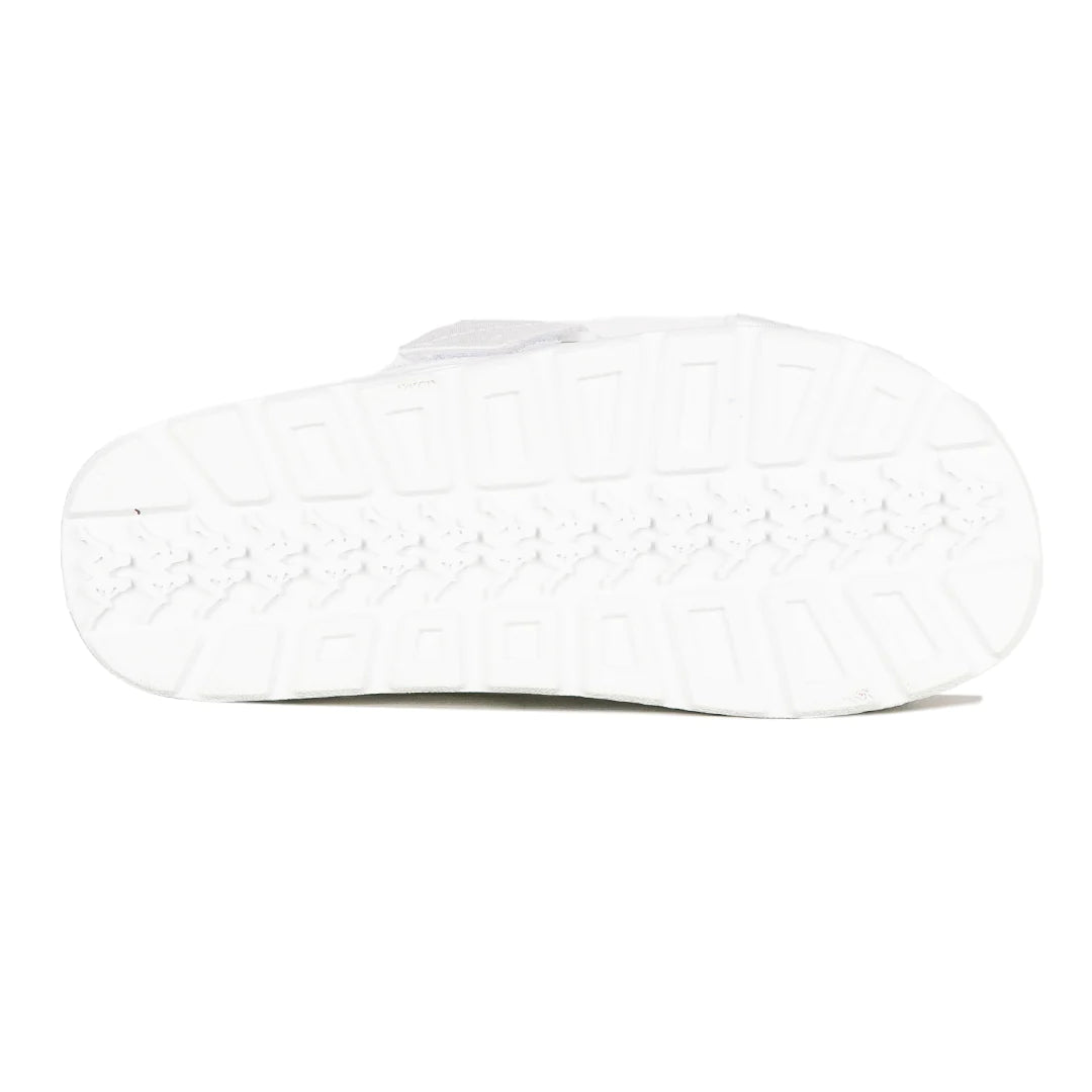 Kappa 222 Banda 1 Sandals Slides (White Black)-Nexus Clothing