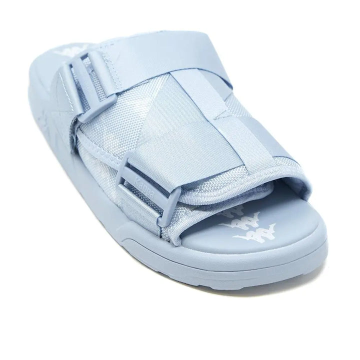 Kappa Men 222 BANDA 4 SANDALS - LT AZURE WHITE-Nexus Clothing