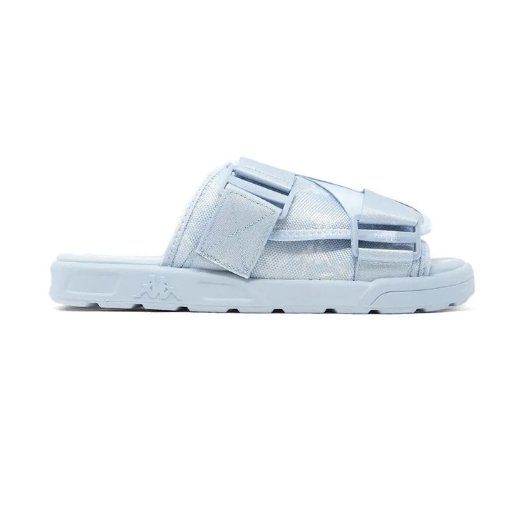 Kappa Men 222 BANDA 4 SANDALS - LT AZURE WHITE-Nexus Clothing