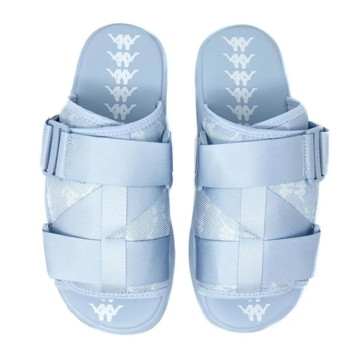 Kappa Men 222 BANDA 4 SANDALS - LT AZURE WHITE-LT AZURE-WHITE-4-Nexus Clothing