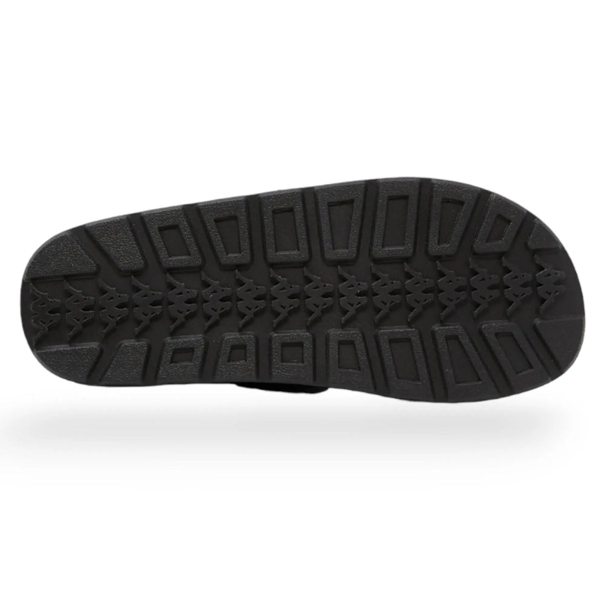Kappa Men 222 Banda 1 Sandals Slides (Black Dark Grey)