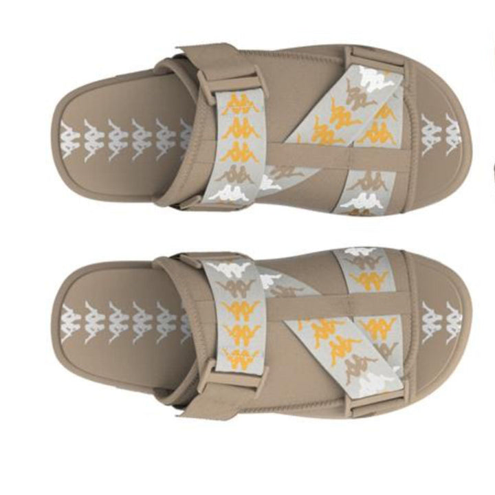 Kappa Men 222 Banda 8 (Beige Yellow)-CREAM-ALMOND-YEL-4-Nexus Clothing