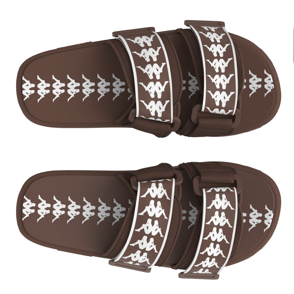 Kappa Men 222 Banda Aster (Brown White)-Brown White-7-Nexus Clothing