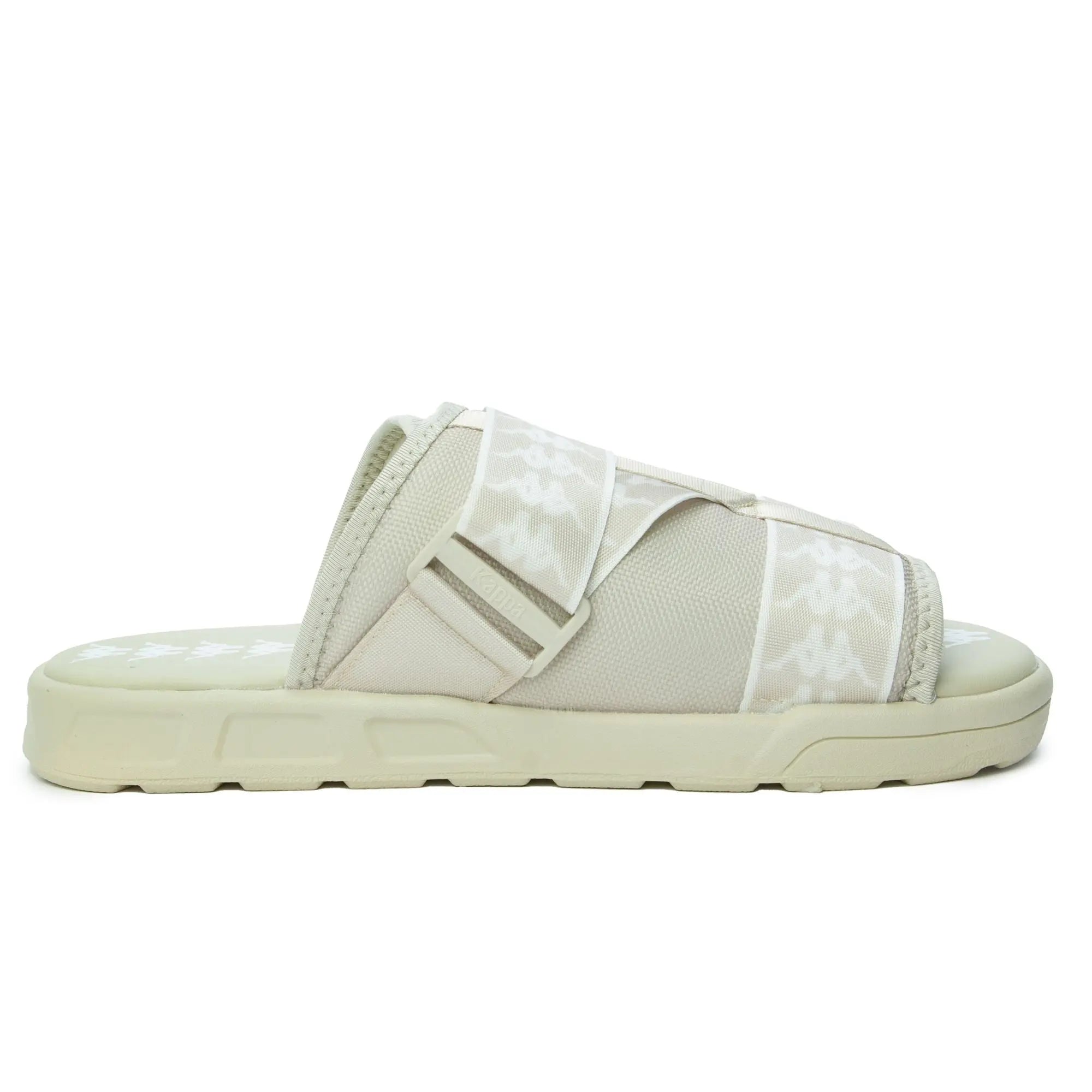 Kappa 222 Banda Mitel 1 Sandals White Off-White Unisex Slides 304KUQ0 Size 12 Kappa 222 Banda Mitel 1 Slides Grade-School – DTLR main image 2