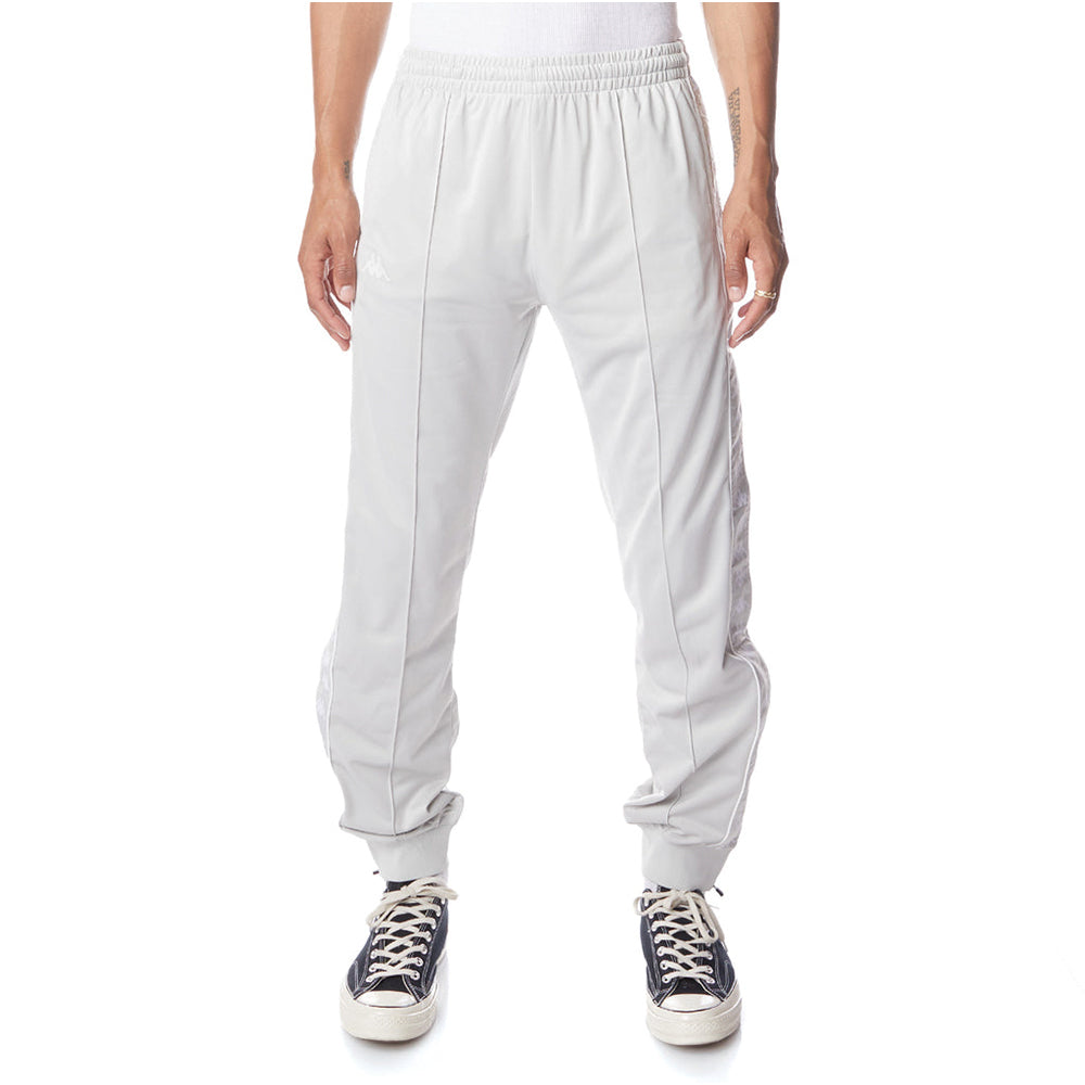 Kappa Men 222 Banda Rastoriazz Track Pants (Grey)-GREY NORTHERN-Small-Nexus Clothing