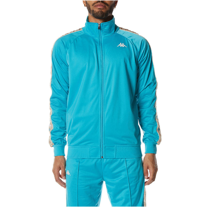 Kappa Men 222 banda dullo 2 Track Jacket (Blue)-BLUE PEACOCK-BEI-Small-Nexus Clothing