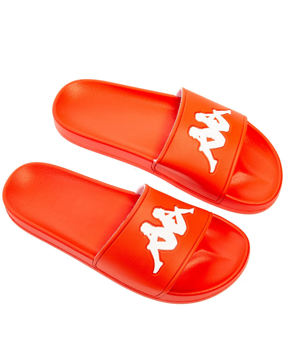 Kappa Men Authentic Adam 2 Slipper (Red Orange)-Nexus Clothing