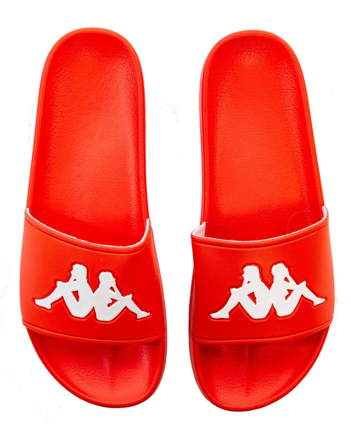 Kappa Men Authentic Adam 2 Slipper (Red Orange)-Red Orange-10-Nexus Clothing