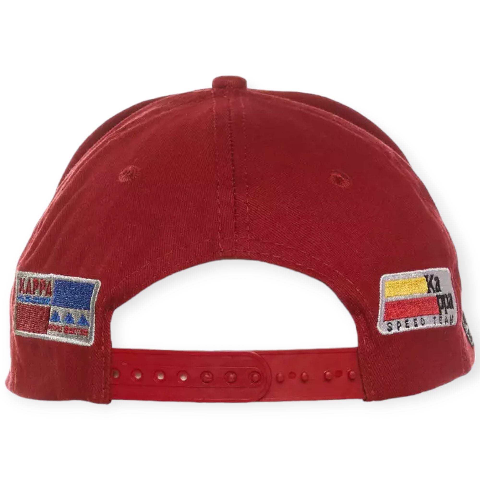 Kappa Men Authentic Rakes Cap (RED CHILY PEPPER)-RED CHILY PEPPER-OneSize-Nexus Clothing