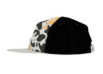 Kappa Men authentic Polly Hat (Black Grey)-BLACK SMOKE-GREY-OneSize-Nexus Clothing