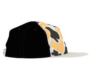 Kappa Men authentic Polly Hat (Black Grey)-BLACK SMOKE-GREY-OneSize-Nexus Clothing