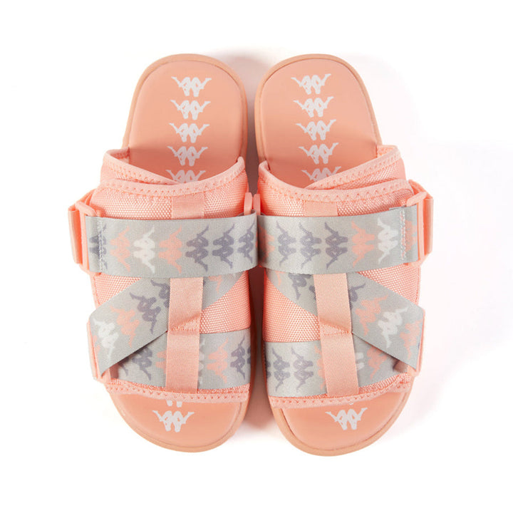 Kappa Unisex 222 Banda 8 (Peach grey)-Nexus Clothing