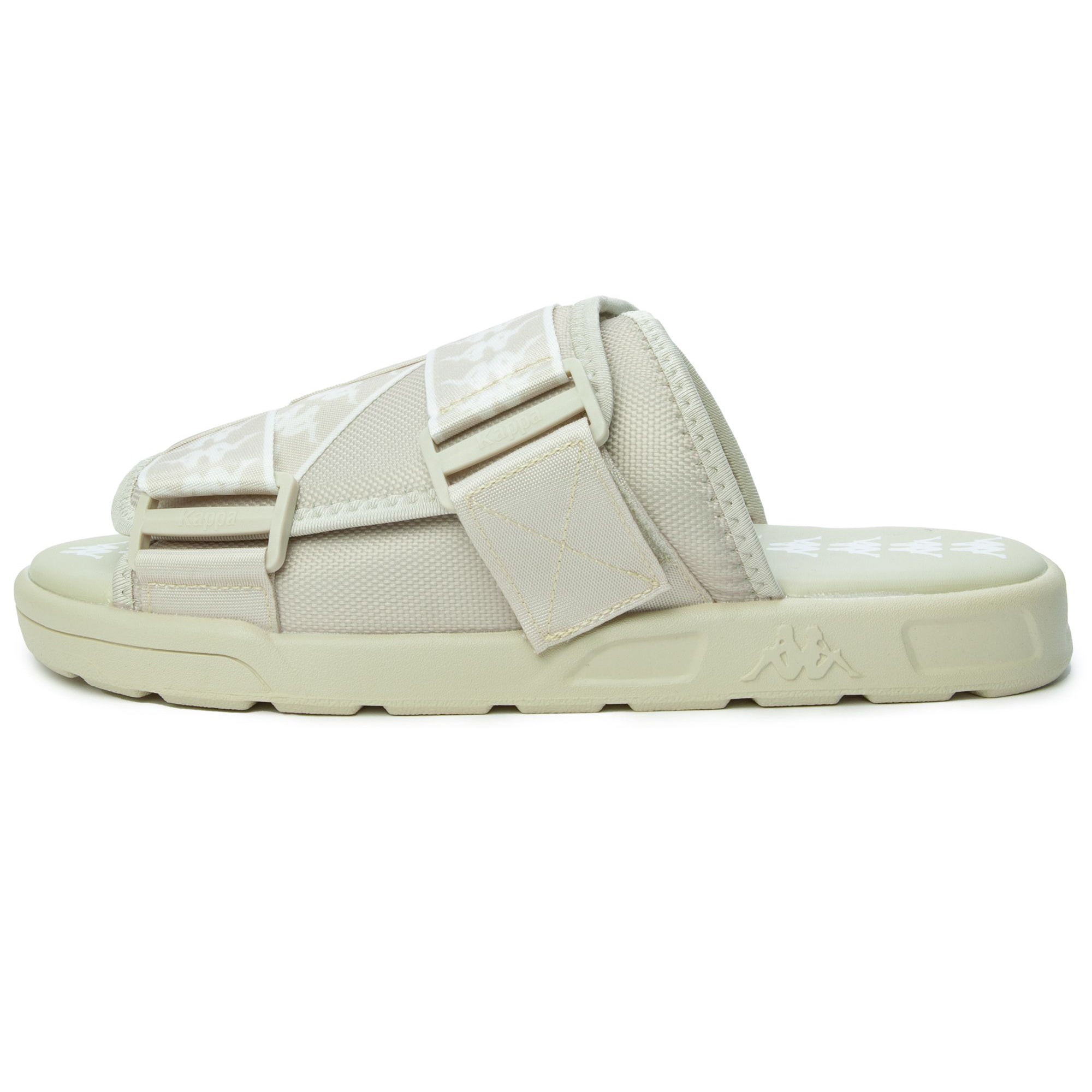 Kappa Unisex 222 Banda Mitel 1 Sandals (White Off White)-Nexus Clothing