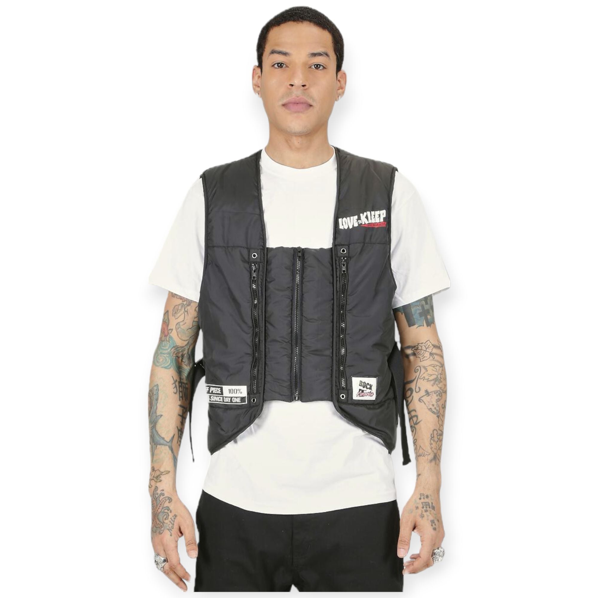 Kleep Men Miller vest (BLack)-Miller-Small-Nexus Clothing