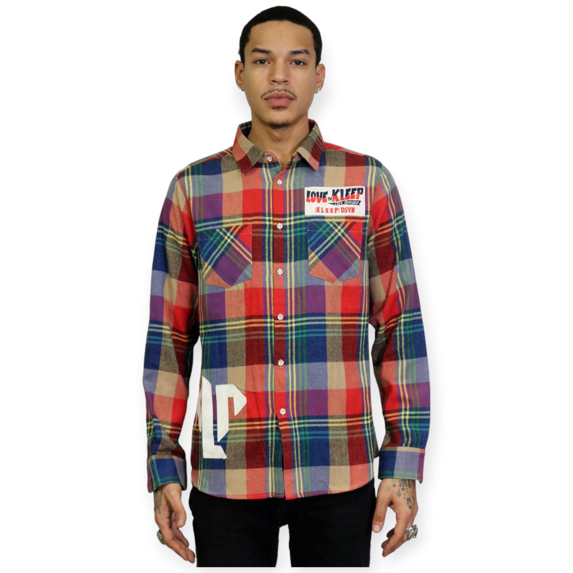 Kleep Men Premium Flannel Shirt (Cara)-Nexus Clothing