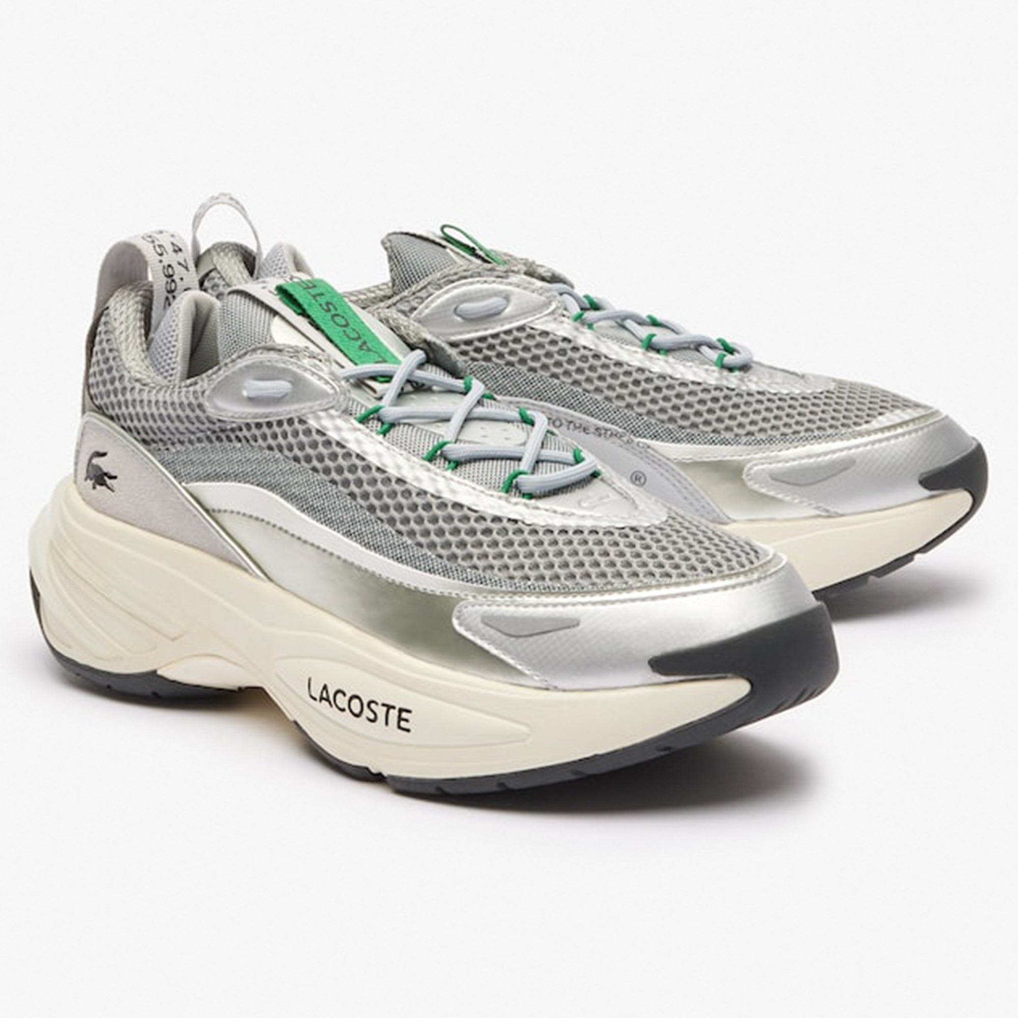 LACOSTE Men Audyssor Trainers Sneakers (Grey Silver)5
