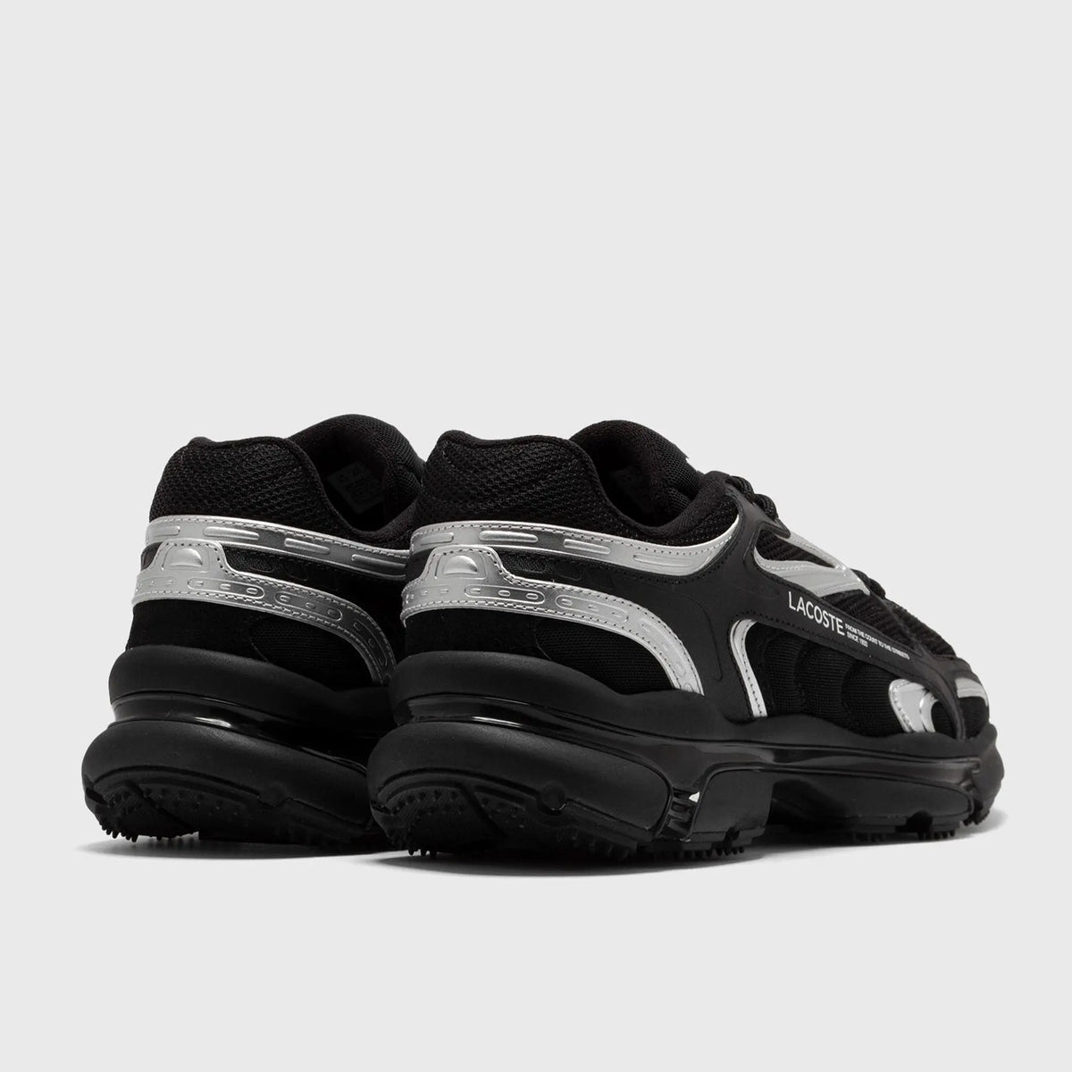 LACOSTE APPAREL L003 2K24 SNEAKERS Trainers Court Men’s Size 12 Black Silver Lacoste L003 2K24 Trainers | SportsDirect.com USA main image 3