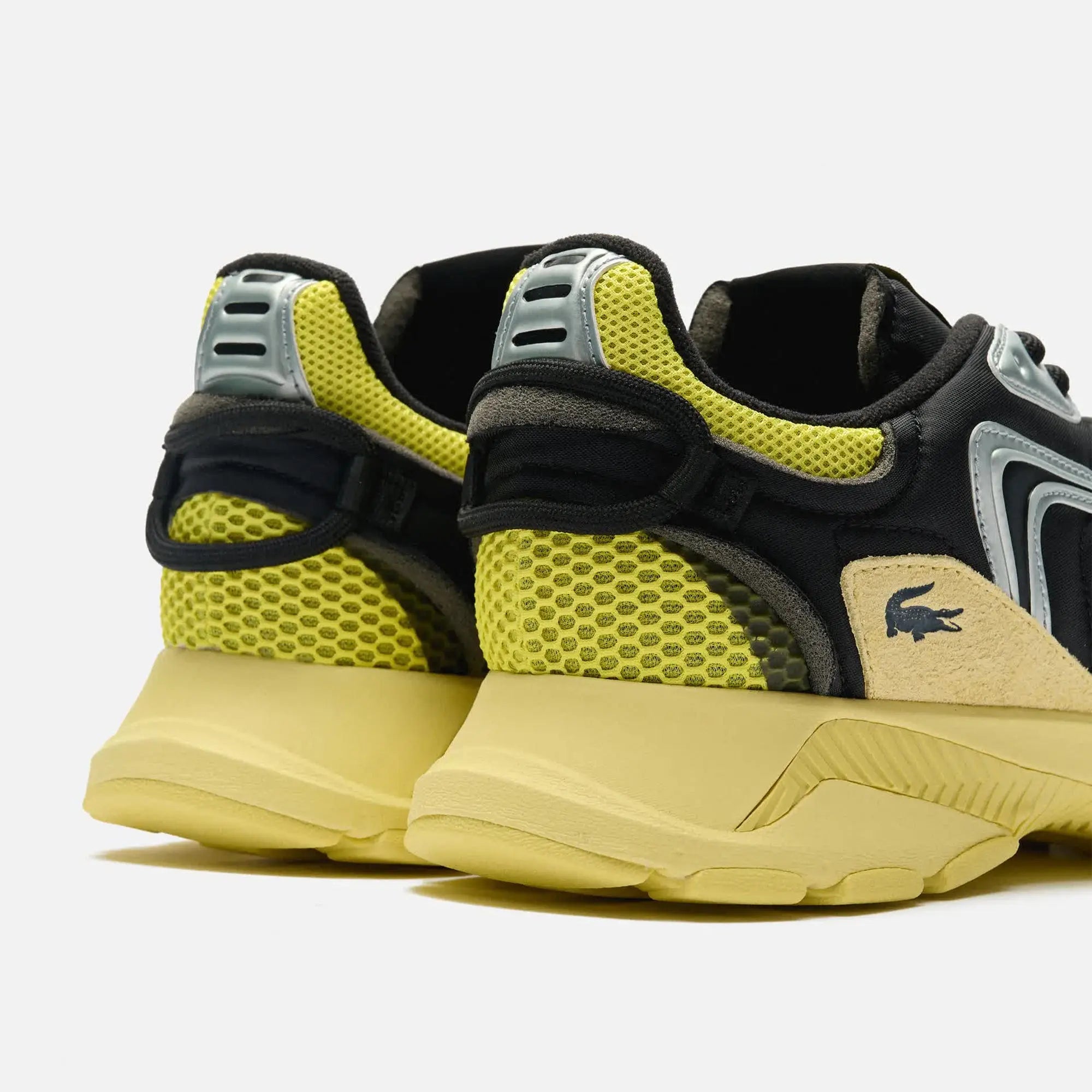 LACOSTE Men L003 NEO Contrasted Sneakers (Yellow Black)