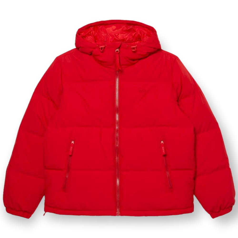 LACOSTE Men Quilted Water-Repellent Jacket (Red)