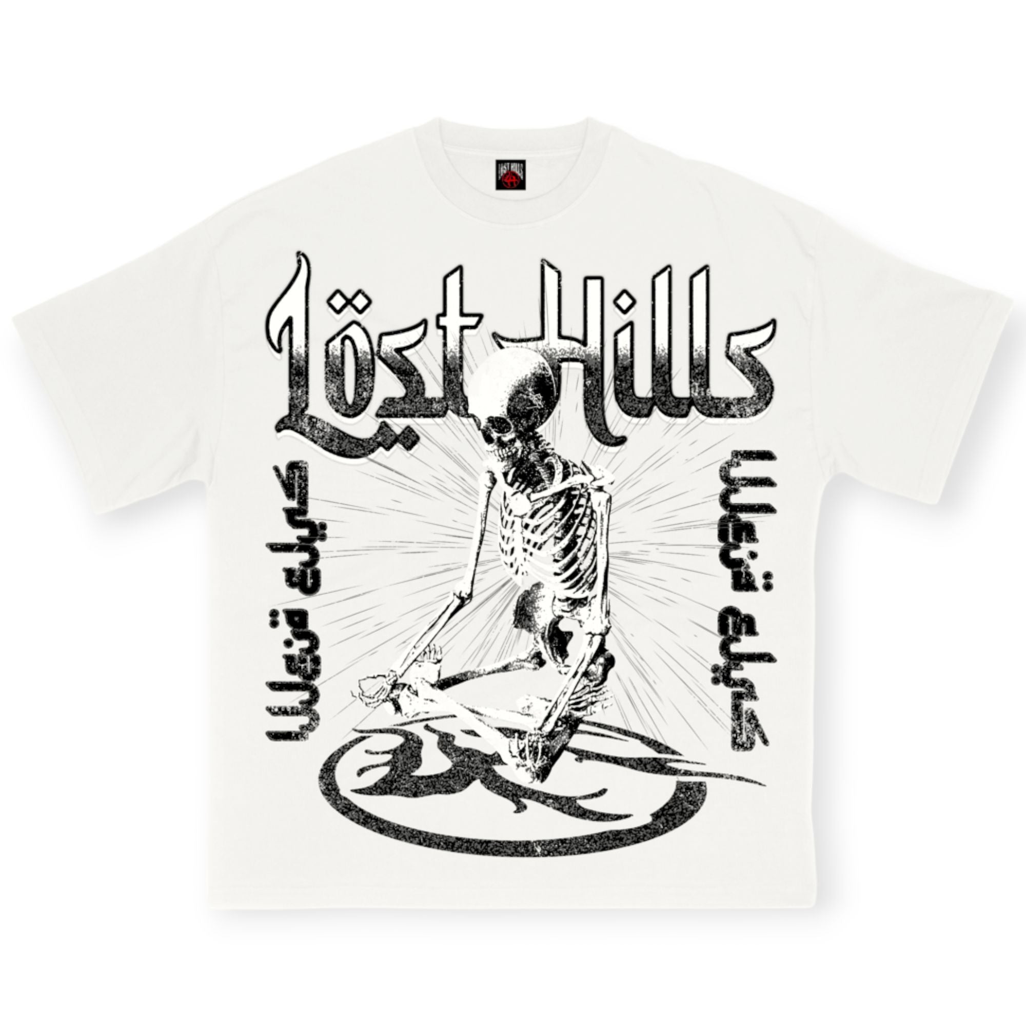 Lost Hills Men LH008 T-Shirt (White)