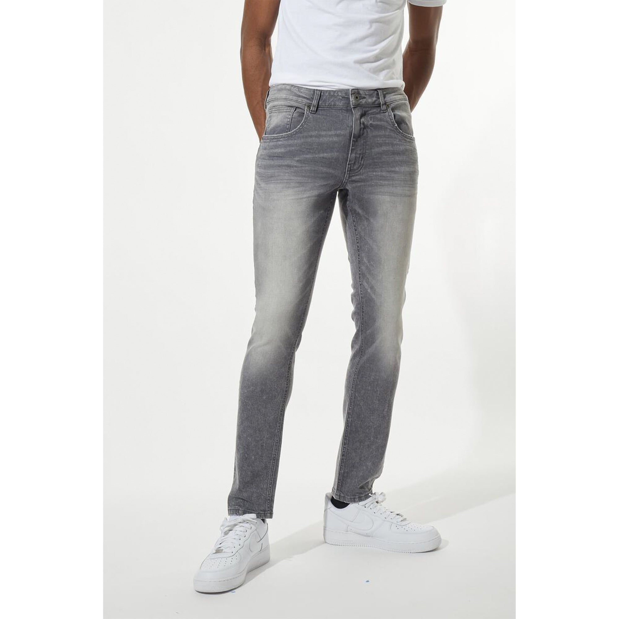 M. Society Men Stretched Denim Jeans(Gray Connor)-Nexus Clothing