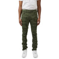 M. Society Men Stretched Denim Jeans(Olive)