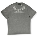 Milano Men Roberto Vino Vintage Washed Master Piece Tee (Dark Grey)