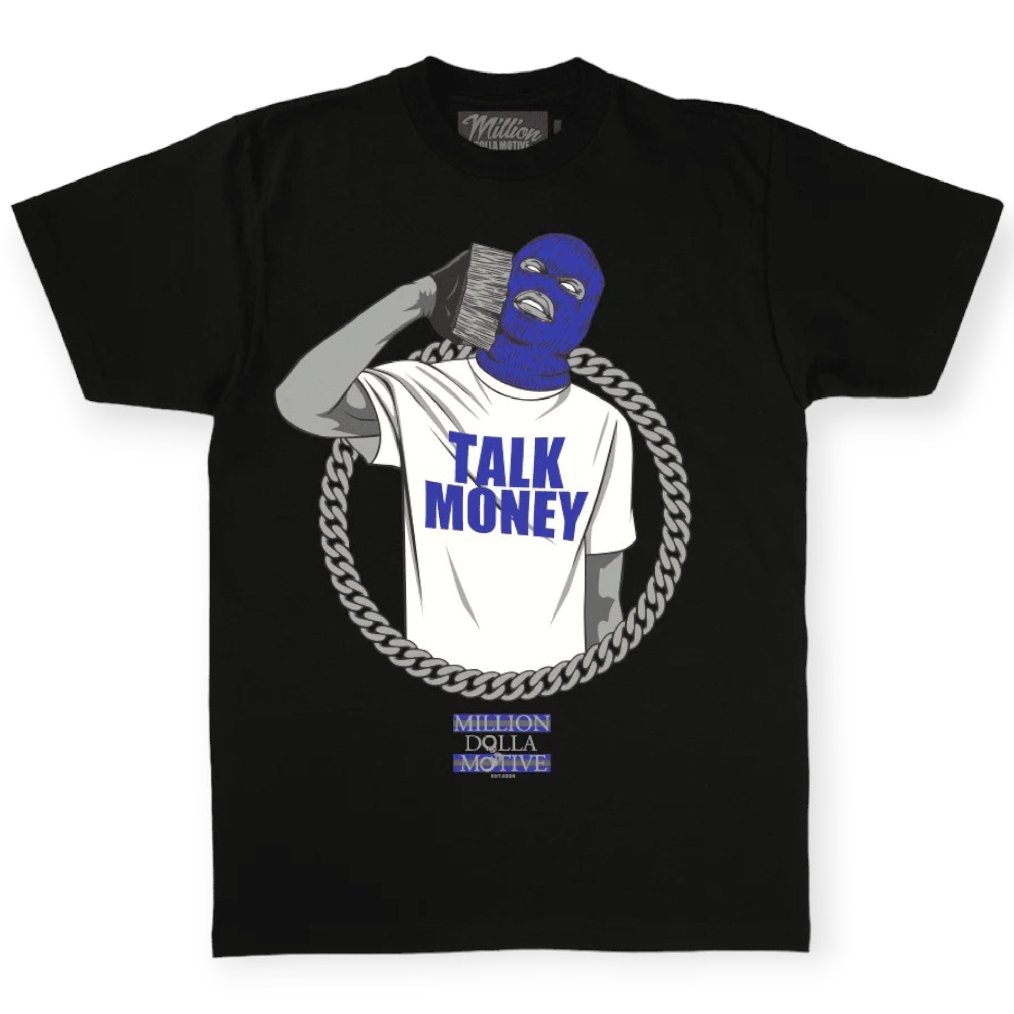 Million Dolla Motive Men Space Dunk T-shirt(Black)-Black-Small-Nexus Clothing