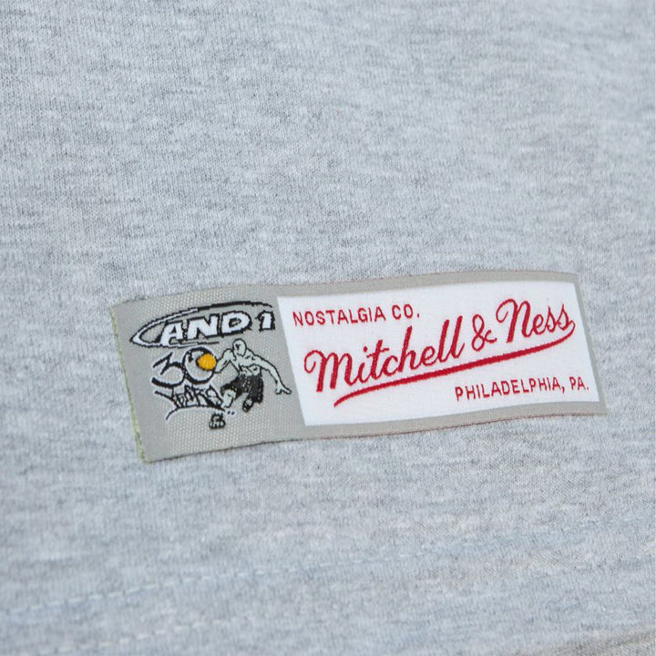 Mitchell & Ness Men AND1 Gameless T-Shirt (Grey Heather)-Nexus Clothing