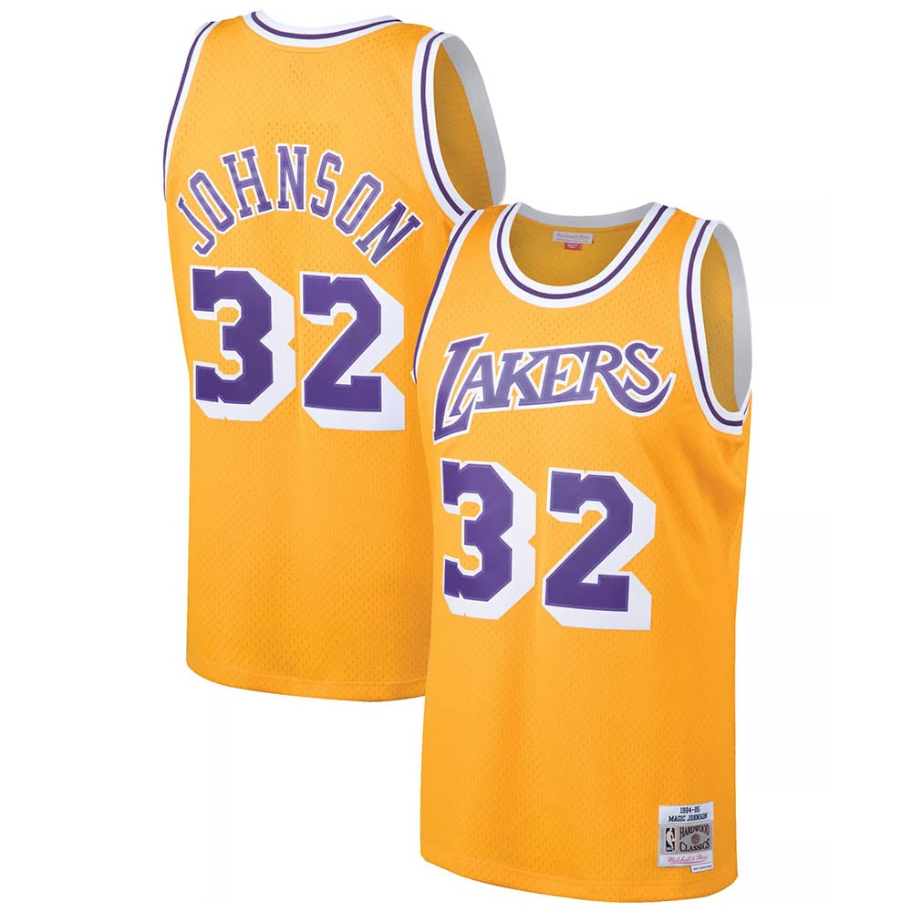 Mitchell & Ness Men's Los Angeles Lakers Magic Johnson Jersey