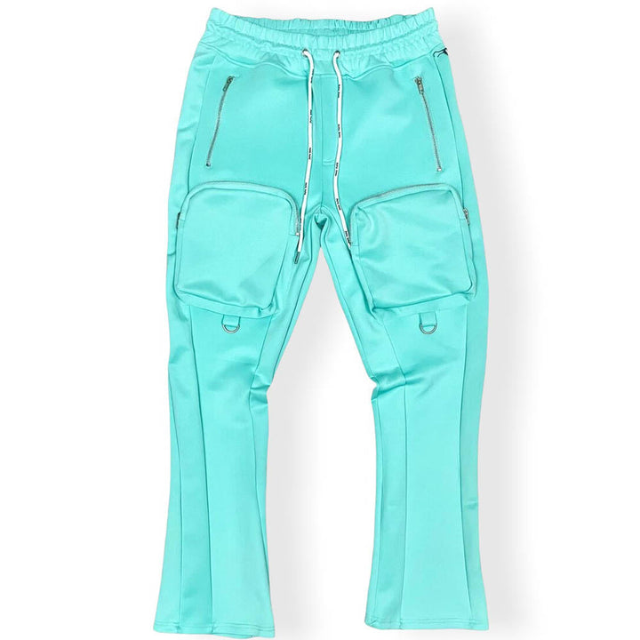 Motive Denim Men Stacked Track Pants Mint-Mint-Small-Nexus Clothing