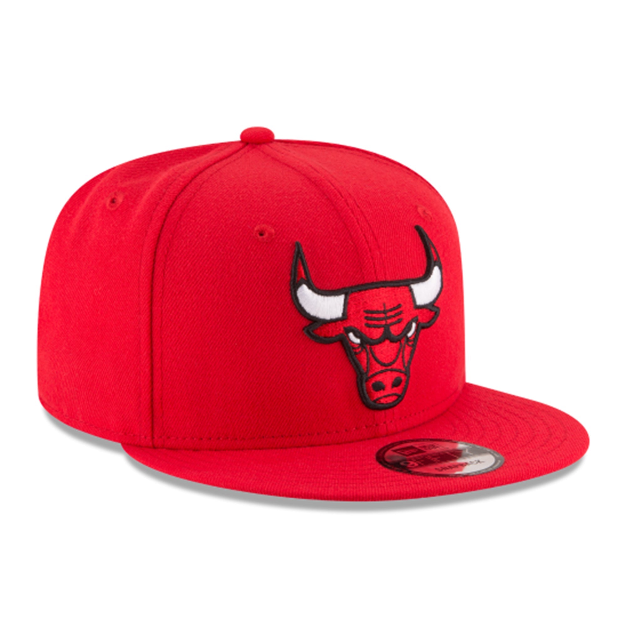 New Era Chicago Bulls Snapback Hat (Red)-Red Red-OneSize-Nexus Clothing